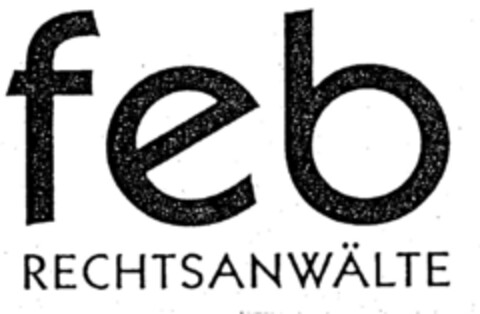 feb RECHTSANWÄLTE Logo (DPMA, 25.10.2000)