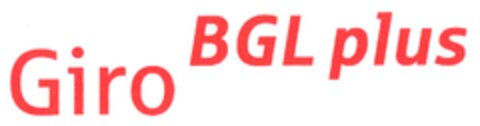 Giro BGL plus Logo (DPMA, 04/21/2009)