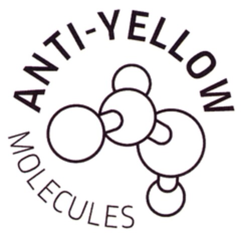 ANTI-YELLOW MOLECULES Logo (DPMA, 12.06.2009)