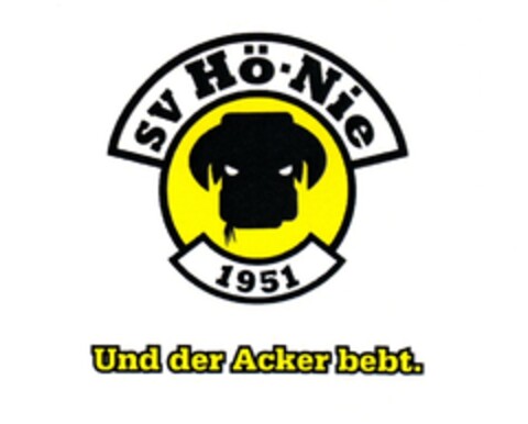 SV Hö-Nie 1951 Und der Acker bebt. Logo (DPMA, 05/06/2010)