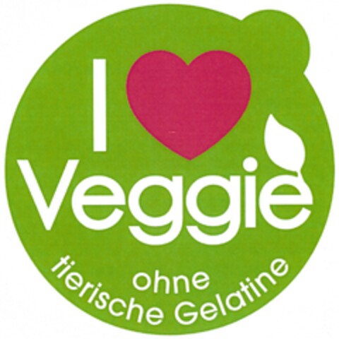 I Veggie ohne tierische Gelatine Logo (DPMA, 24.10.2013)