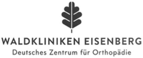 WALDKLINIKEN EISENBERG Deutsches Zentrum für Orthopädie Logo (DPMA, 30.09.2015)