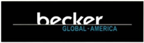 becker GLOBAL-AMERICA Logo (DPMA, 22.01.2016)
