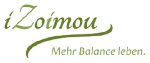 iZoimou  Mehr Balance leben. Logo (DPMA, 14.12.2016)