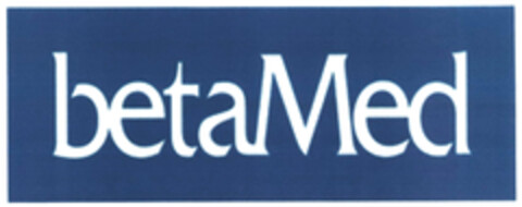 betaMed Logo (DPMA, 08.10.2021)