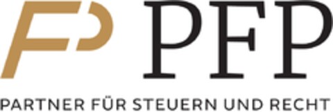 P PFP PARTNER FÜR STEUERN UND RECHT Logo (DPMA, 20.07.2021)