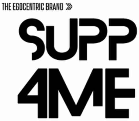 SUPP4ME THE EGOCENTRIC BRAND Logo (DPMA, 19.09.2023)