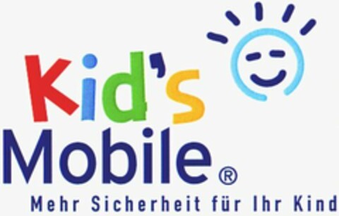 Kid's Mobile Mehr Sicherheit für Ihr Kind Logo (DPMA, 03.11.2003)