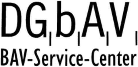 DGbAV BAV-Service-Center Logo (DPMA, 24.11.2003)