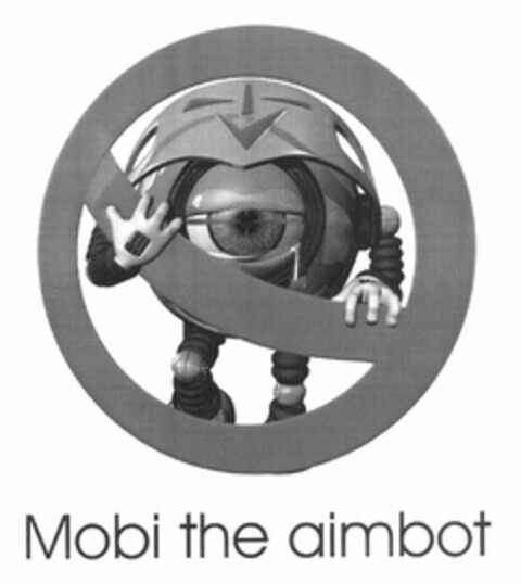 Mobi the aimbot Logo (DPMA, 04.11.2005)