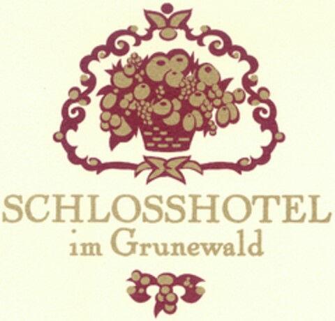 SCHLOSSHOTEL im Grunewald Logo (DPMA, 10/13/2006)