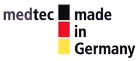 medtec made in Germany Logo (DPMA, 13.03.2007)