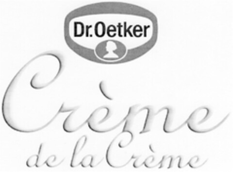 Dr. Oetker Crème de la Crème Logo (DPMA, 30.07.2007)