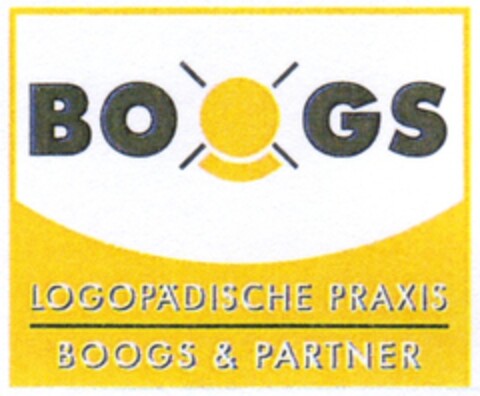 BOOGS LOGOPÄDISCHE PRAXIS BOOGS & PARTNER Logo (DPMA, 19.11.2007)