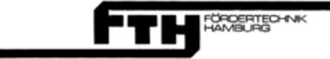 FTH FÖRDERTECHNIK HAMBURG Logo (DPMA, 24.02.1995)