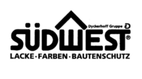SÜDWEST LACKE FARBEN BAUTENSCHUTZ Logo (DPMA, 01.06.1995)