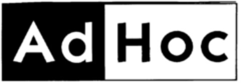 AdHoc Logo (DPMA, 02.12.1995)