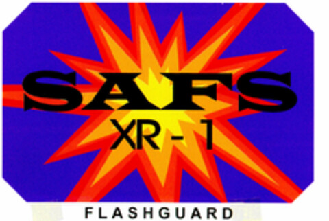 SAFS XR-1 FLASHGUARD Logo (DPMA, 03/12/1996)