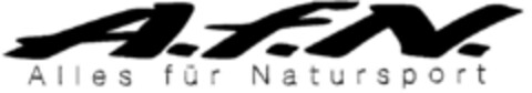 A.f.N. Alles für Natursport Logo (DPMA, 16.07.1996)