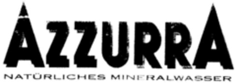 AZZURRA Logo (DPMA, 22.01.1997)