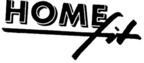 HOME fit Logo (DPMA, 05/26/1998)