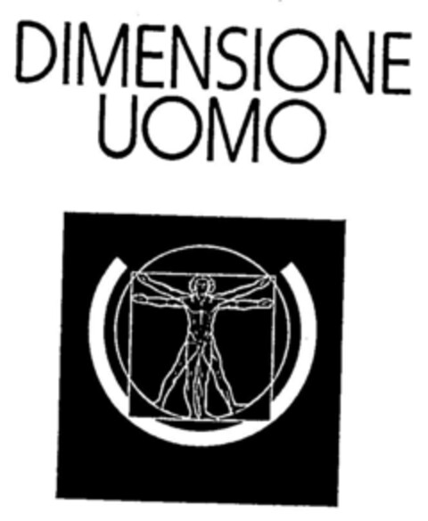 DIMENSIONE UOMO Logo (DPMA, 26.10.1998)