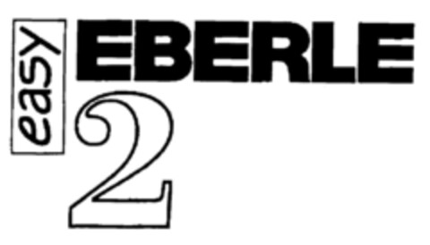 easy EBERLE 2 Logo (DPMA, 08.04.1999)