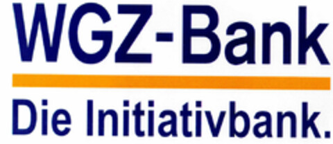 WGZ-Bank Die Initiativbank. Logo (DPMA, 28.10.1999)