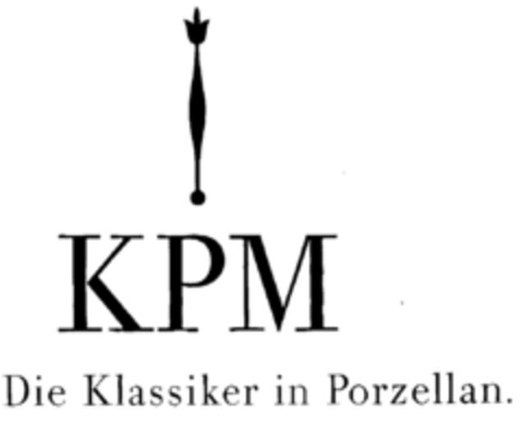 KPM Die Klassiker in Porzellan. Logo (DPMA, 07.12.1999)