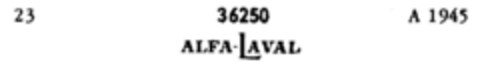 ALFA-LAVAL Logo (DPMA, 11/21/1898)