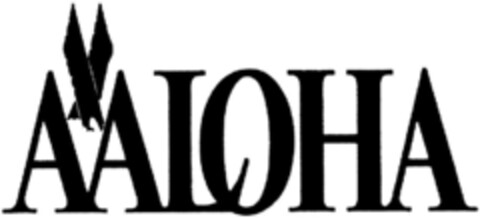 AALOHA Logo (DPMA, 23.04.1985)