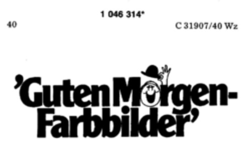 `Guten Morgen-Farbbilder` Logo (DPMA, 26.02.1983)