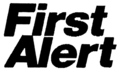 First Alert Logo (DPMA, 19.09.1991)