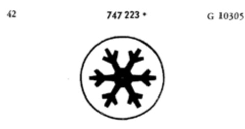 747223 Logo (DPMA, 14.12.1960)