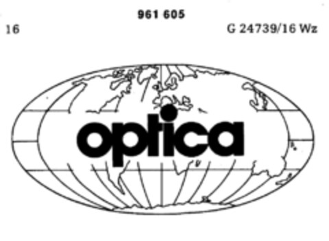 optica Logo (DPMA, 24.07.1976)