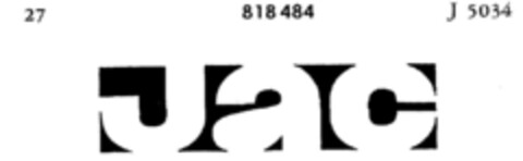 Jac Logo (DPMA, 12/19/1963)