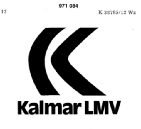 Kalmar LMV Logo (DPMA, 18.08.1977)
