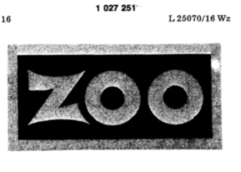 zoo Logo (DPMA, 04.06.1981)