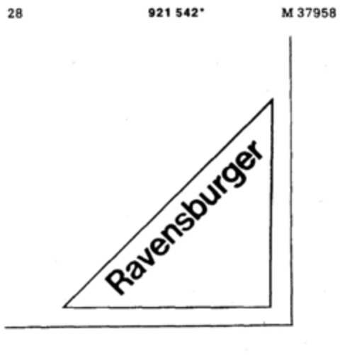 Ravensburger Logo (DPMA, 07/09/1973)