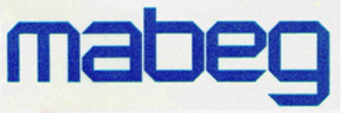 mabeg Logo (DPMA, 13.04.1978)