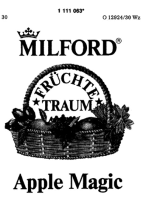 MILFORD  FRÜCHTE TRAUM Apple Magic Logo (DPMA, 06/02/1987)