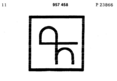 957458 Logo (DPMA, 06/24/1976)