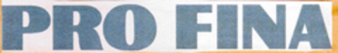 PRO FINA Logo (DPMA, 05.06.1991)