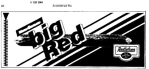 big Red Redlefsen Logo (DPMA, 19.06.1987)