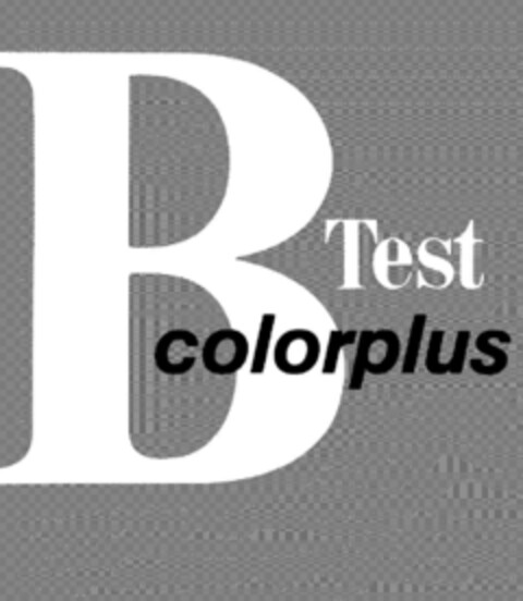 B TEST Logo (DPMA, 12.09.1992)