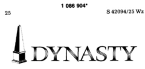 DYNASTY Logo (DPMA, 07/20/1985)