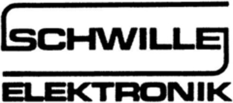 SCHWILLE ELEKTRONIK Logo (DPMA, 06.07.1992)