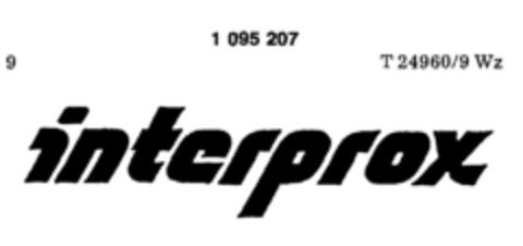 interprox Logo (DPMA, 15.10.1985)