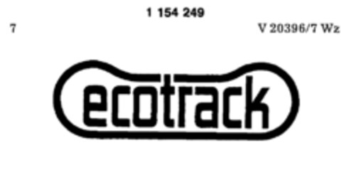 ecotrack Logo (DPMA, 19.08.1987)