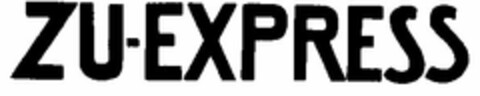 ZU-EXPRESS Logo (DPMA, 11.02.1960)